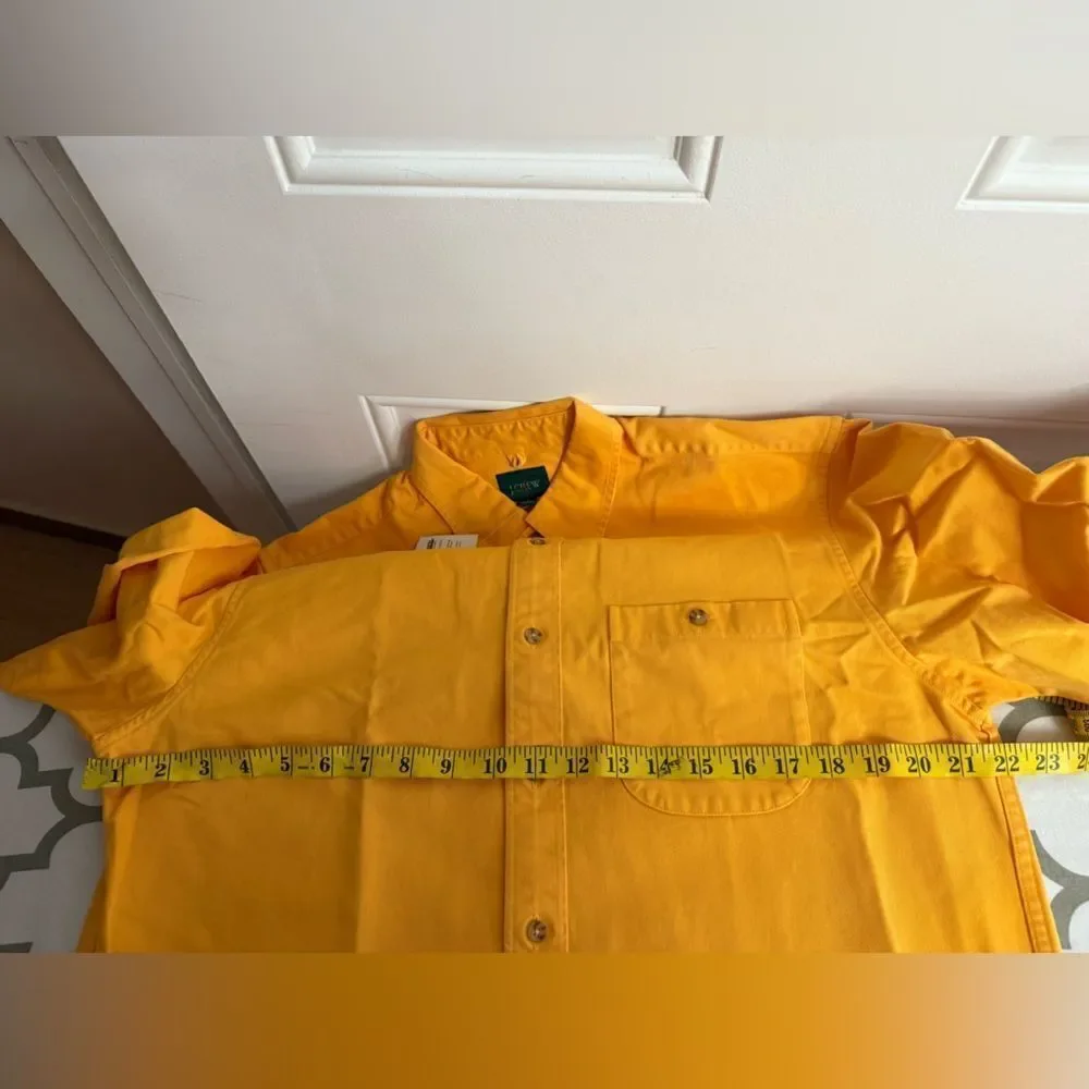 J.Crew Relaxed garment-dyed heavyweight twill shirt NWT Size M